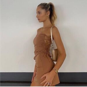 Amelie Teje tan set size small